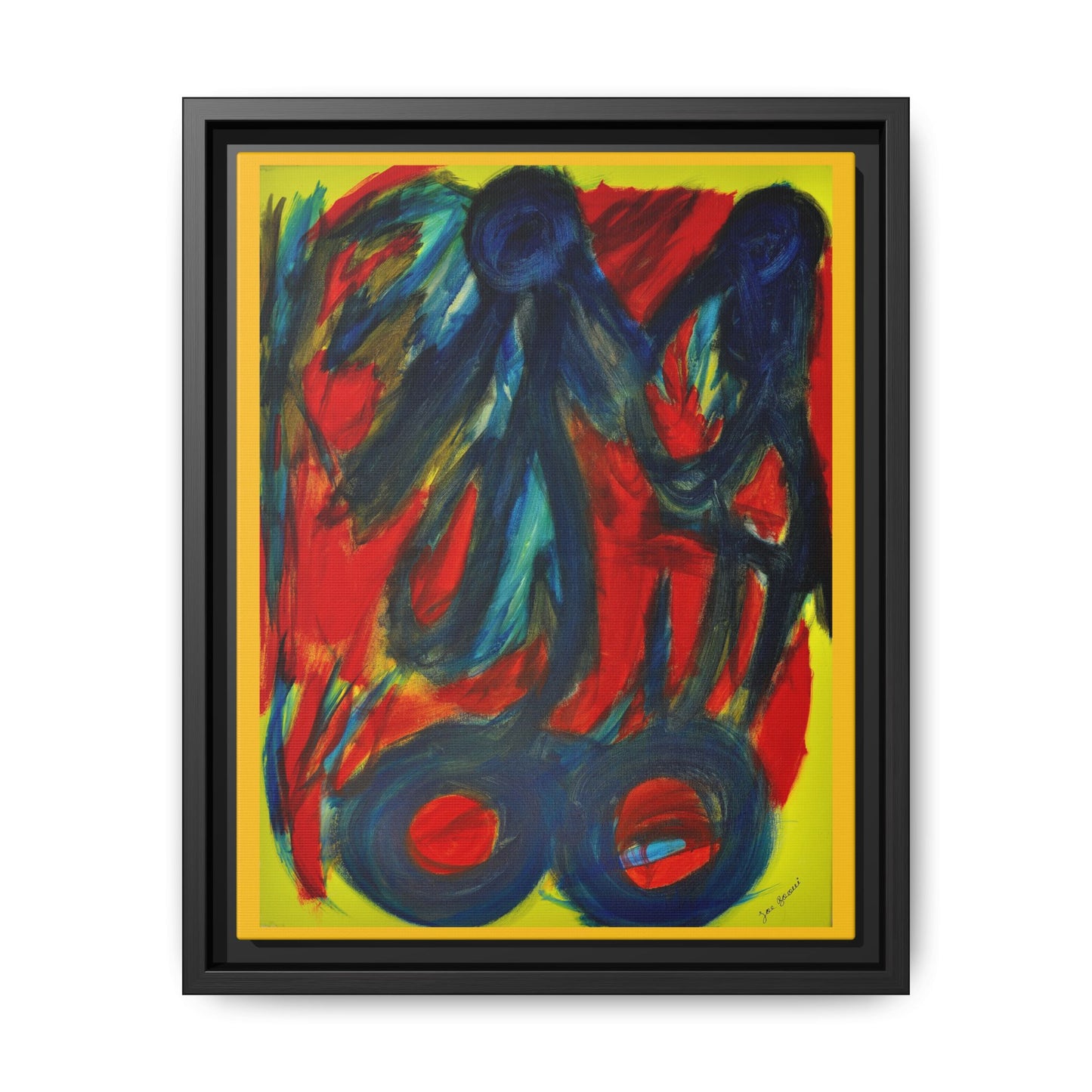 The Bicycle and The Couple, Painting Prints