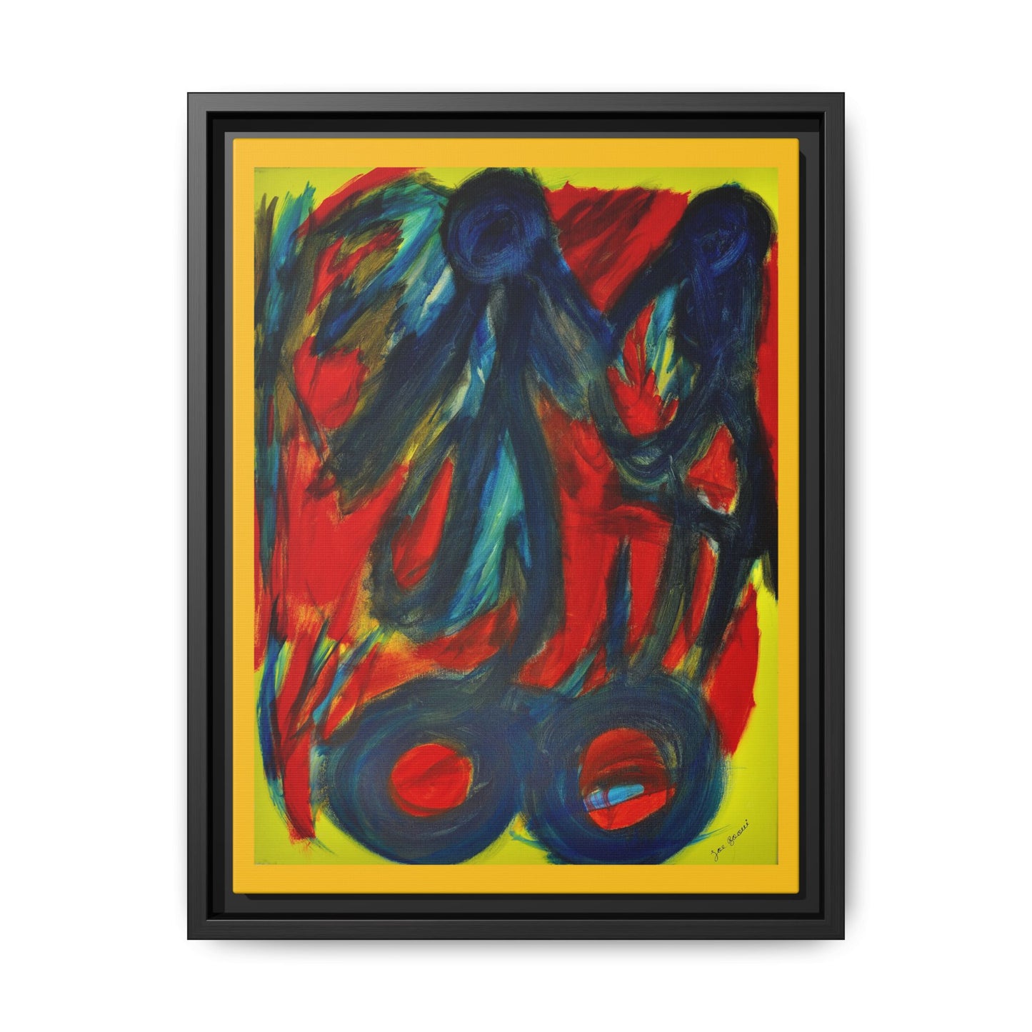 The Bicycle and The Couple, Painting Prints