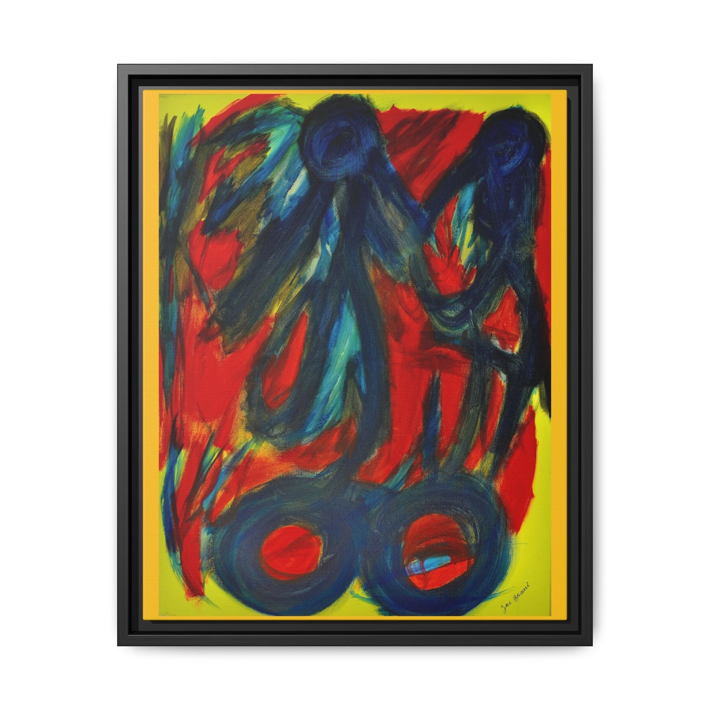 The Bicycle and The Couple, Painting Prints