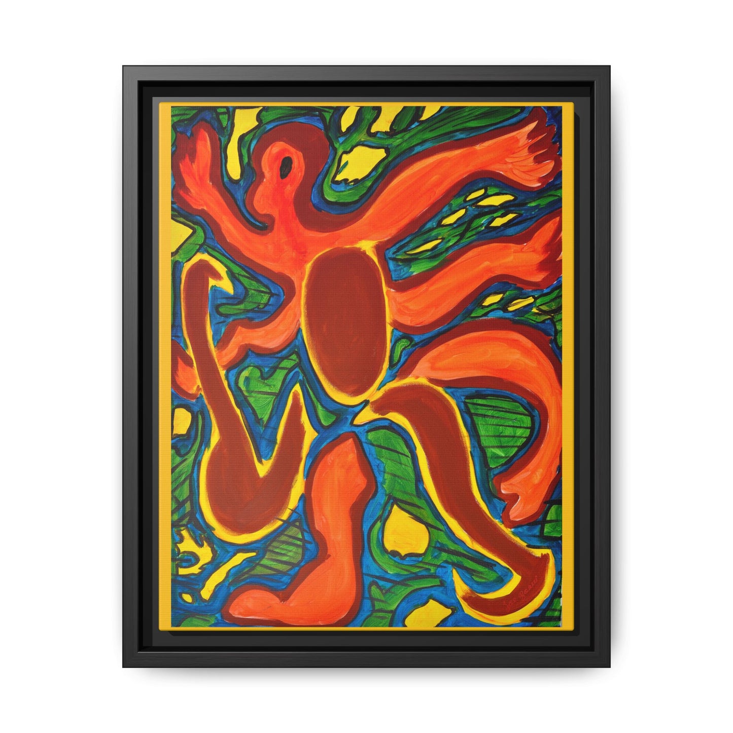 The Man With Eight Limbs, Painting Prints