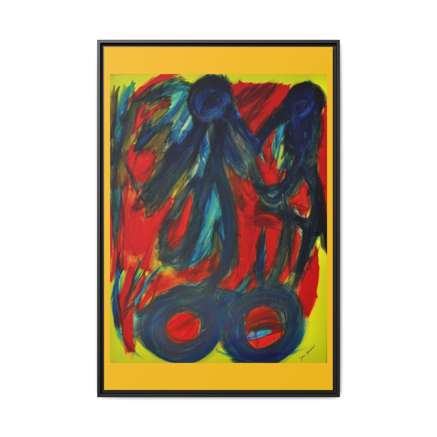 The Bicycle and The Couple, Painting Prints