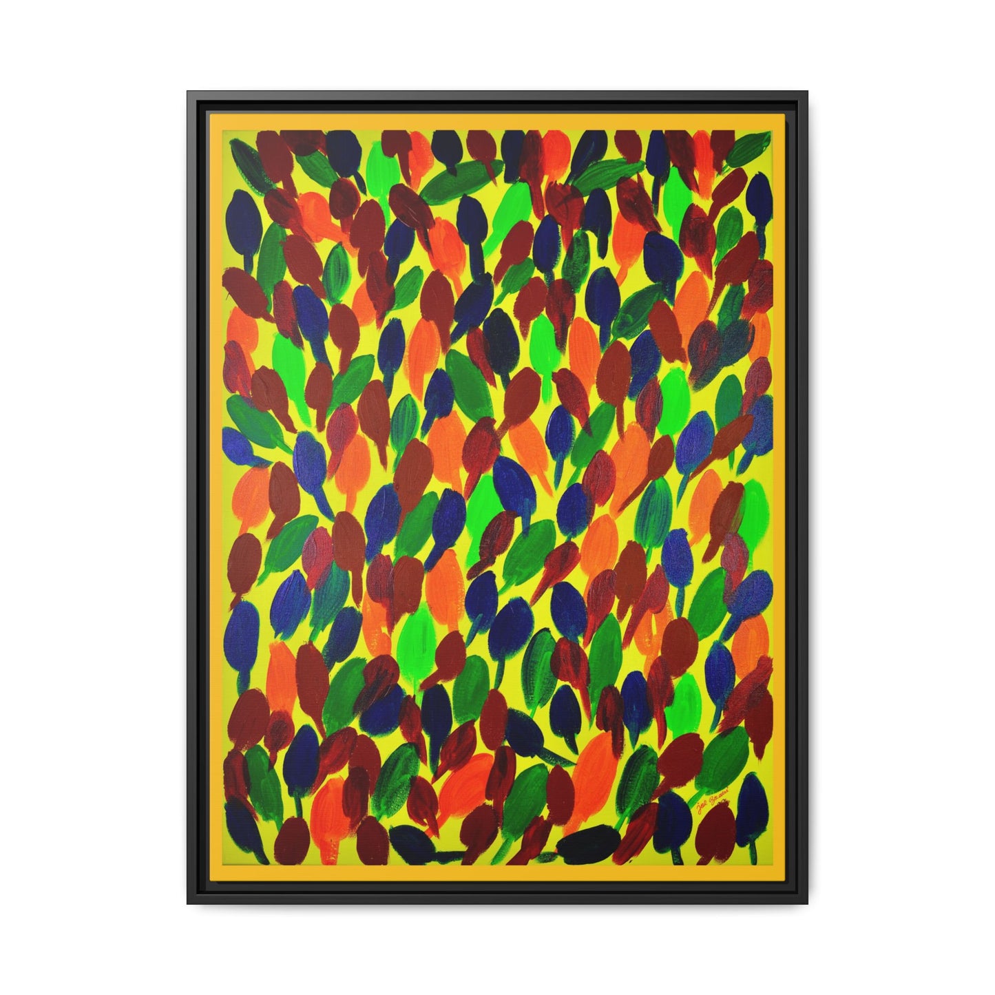 The Leaves on Buddha´s Hand, Painting Prints