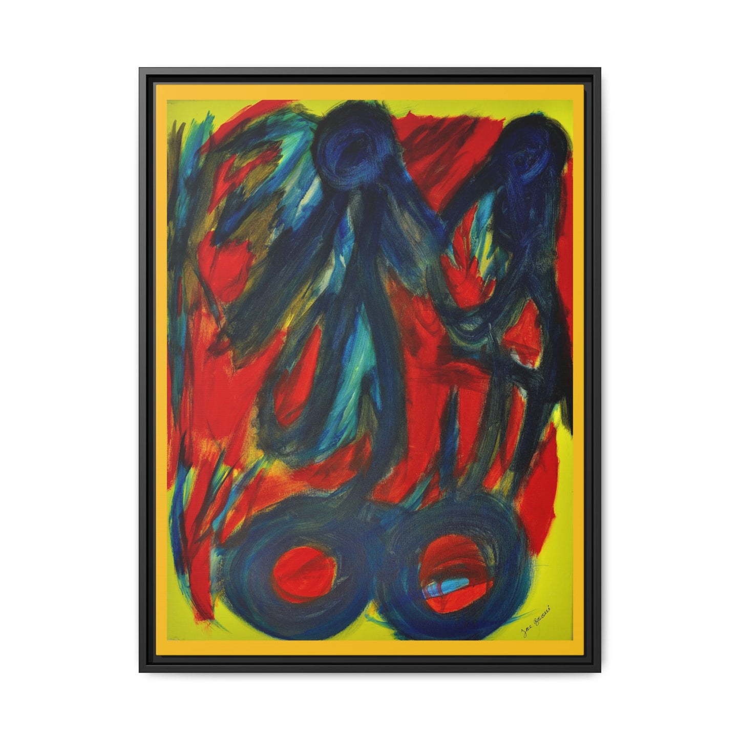 The Bicycle and The Couple, Painting Prints