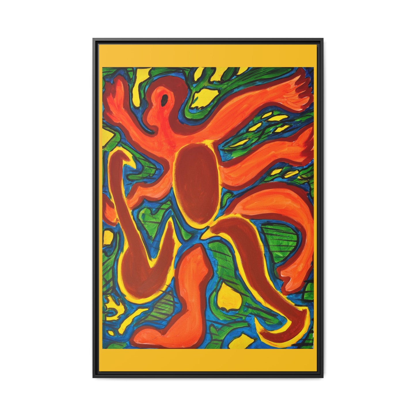 The Man With Eight Limbs, Painting Prints