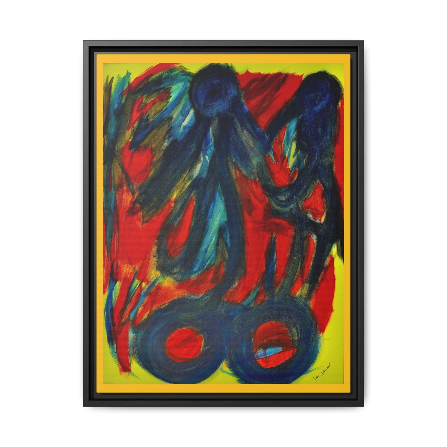 The Bicycle and The Couple, Painting Prints