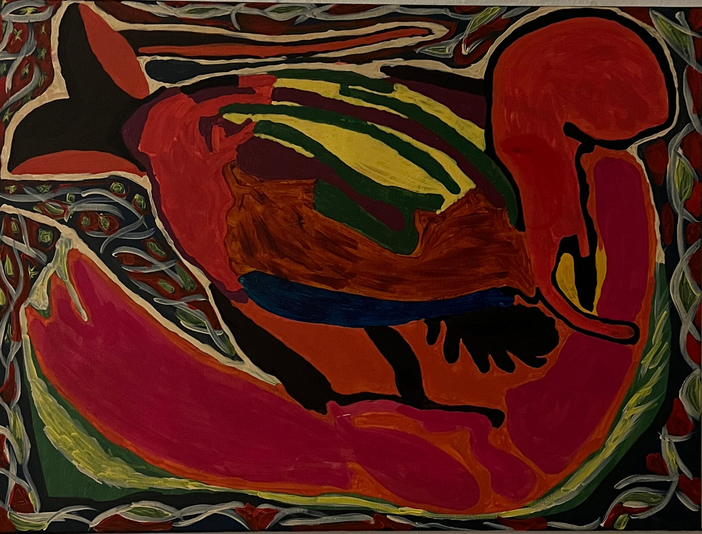 The Duck Rowing